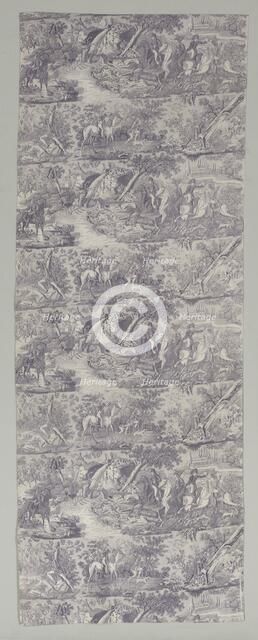 Hunting Scene, early 1800s. Creator: Unknown.