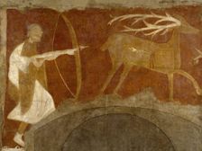 Hunting Scene, first half 12th century (possibly 1129-34). Creator: Unknown