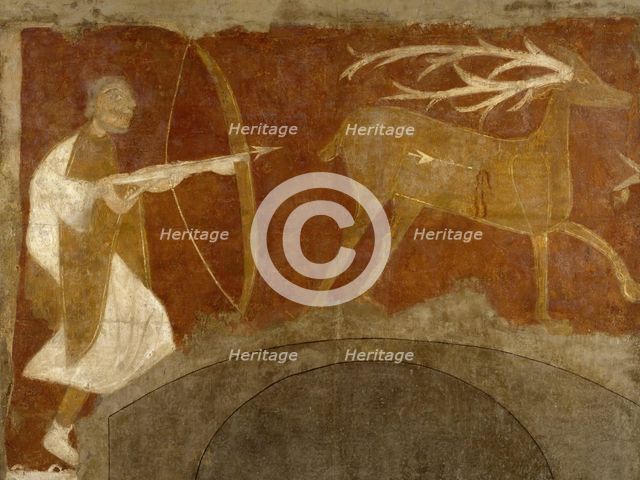 Hunting Scene, first half 12th century (possibly 1129-34). Creator: Unknown.