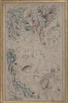 Hunting Scene, late 16th century. Creator: Unknown