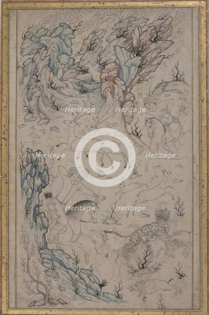 Hunting Scene, late 16th century. Creator: Unknown.