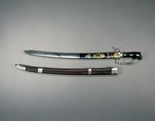 Hunting Sword, 1778-1779. Creator: William Kinman (British, 1724-1788?)