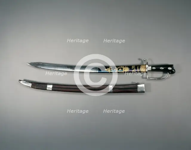 Hunting Sword, 1778-1779. Creator: William Kinman (British, 1724-1788?).