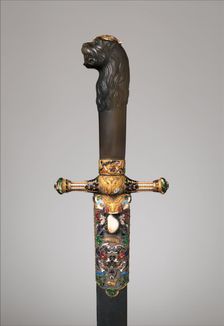 Hunting Sword, Austrian, Vienna, ca. 1825. Creators: Emanuel Pioté, Jacob H. Köchert