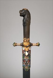 Hunting Sword, Austrian, Vienna, ca. 1825. Creators: Emanuel Pioté, Jacob H. Köchert