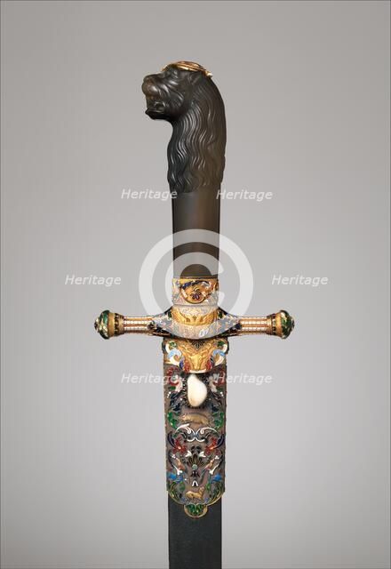 Hunting Sword, Austrian, Vienna, ca. 1825. Creators: Emanuel Pioté, Jacob H. Köchert.