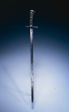 Hunting Sword, c. 1760-1770. Creator: Unknown