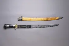 Hunting Sword, c. 1780. Creator: Unknown