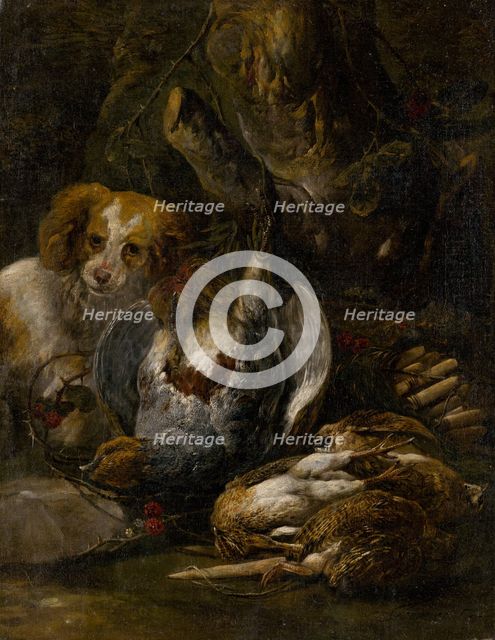 Hunting Still Life, 1640-1660. Creator: Jan Fyt.