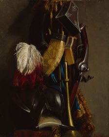 Hunting still life, 1863. Creator: Karl Emanuel Jansson