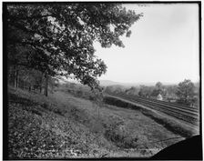 Huntley, N.J., looking north, between 1890 and 1901. Creator: Unknown