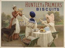 Huntley & Palmers Biscuits, 1892. Creator: Anonymous