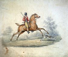 Huntsman, 1789. Creator: Samuel Alken