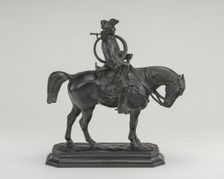 Huntsman, Louis XV Period, model c. 1870, cast by 1873. Creator: Antoine-Louis Barye