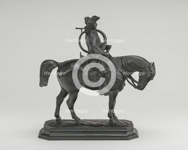 Huntsman, Louis XV Period, model c. 1870, cast by 1873. Creator: Antoine-Louis Barye.