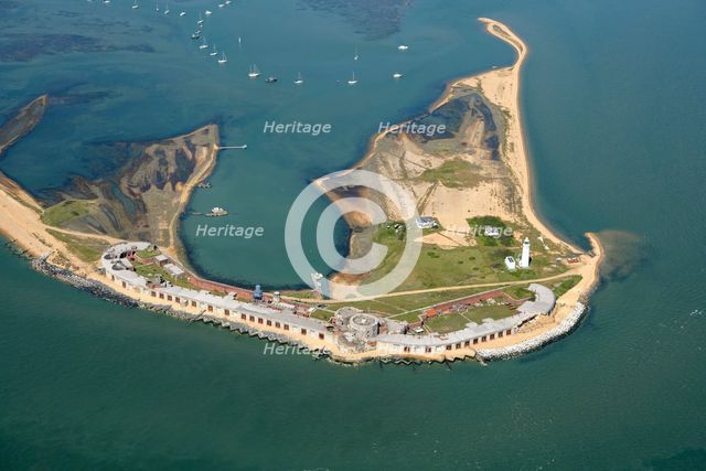 Hurst Castle, Hampshire, 2025. Creator: Damian Grady.
