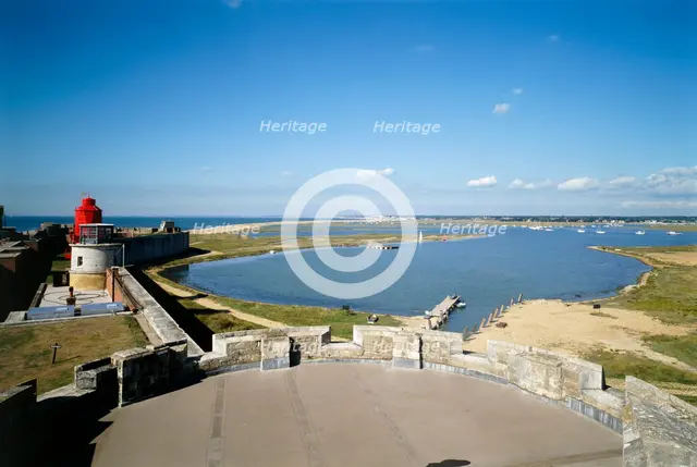 Hurst Castle, Hampshire, c2000s(?). Artist: Unknown.