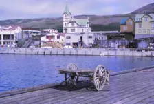 Husavik, a fishing town, Northern Iceland, 20th century. Artist: CM Dixon