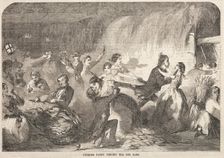 Husking Party Finding the Red Ears, 1857. Creator: Winslow Homer (American, 1836-1910)