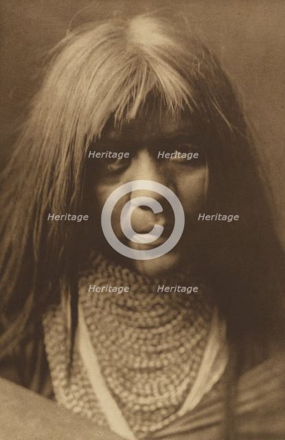 Hwalya-Yuma, 1907. Creator: Edward Sheriff Curtis.