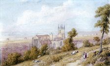 Hythe Church and Martello Tower 19th century. Artist: William Westall