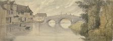 Hythe Bridge, Oxford, 1789. Artist: John Baptist Malchair