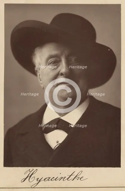 Hyacinthe (Louis-Hyacinthe Duflost), about 1875-1887. Creator: Unknown.