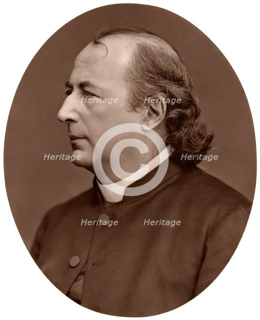 Hyacinthe Loyson (Pere Hyacinthe), French Catholic priest, 1876.Artist: Lock & Whitfield