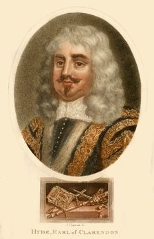 Hyde, Earl of Clarendon mid 17th century, (1810). Creator: J Chapman
