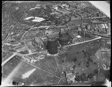 Hyde Gas Works and environs, Hyde, Greater Manchester, c1930s. Creator: Arthur William Hobart