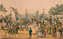 Hyde Park Corner, 1825 c1870