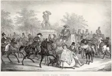 Hyde Park Corner 1825. Creator: Unknown