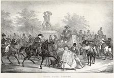 Hyde Park Corner 1825. Creator: Unknown