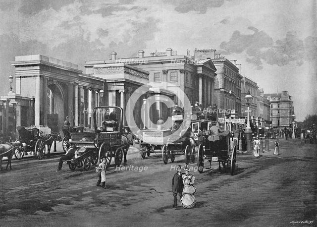 'Hyde Park Corner', c1896. Artist: Frith & Co.
