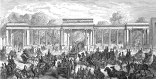 Hyde Park Corner - Piccadilly Entrance 1872. Creator: Gustave Doré