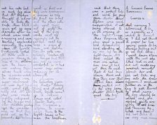 Hyde Park Gate News, family magazine of Virginia Woolf and Vanessa Bell, 1891-1892. Creator: Vanessa Bell