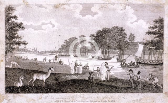 Hyde Park, London, 1814. Artist: Anon