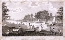 Hyde Park, London, 1814. Artist: Anon