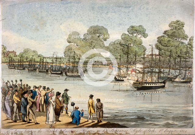 Hyde Park, London, 1814. Artist: Anon