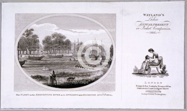Hyde Park, London, 1814. Artist: S Springsguth