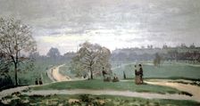Hyde Park, London 1871. Artist: Claude Monet
