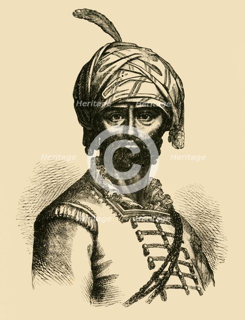 'Hyder Ali', c1750, (1890).   Creator: Unknown.