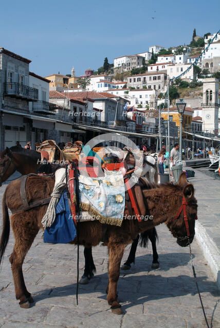 Hydra, Greece, 2003. Creator: Ethel Davies.