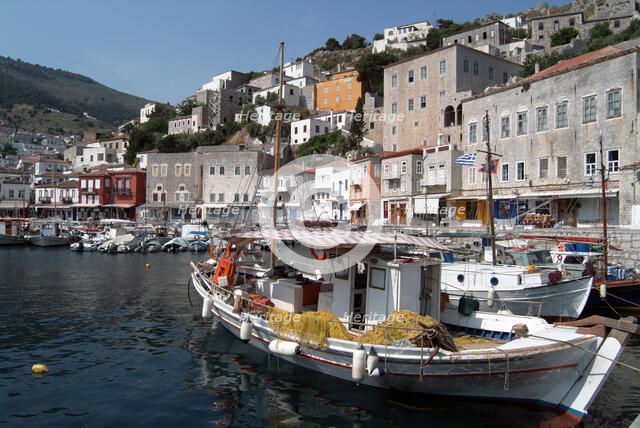 Hydra, Greece, 2003. Creator: Ethel Davies.