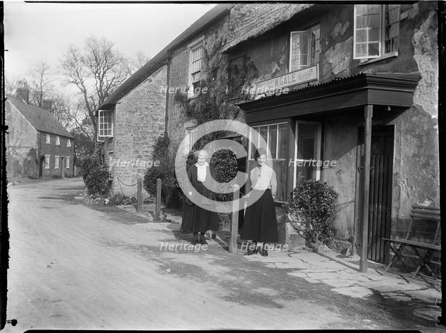 Hydrangea House, Grove Road, Burton Bradstock, West Dorset, Dorset, 1922. Creator: Katherine Jean Macfee.
