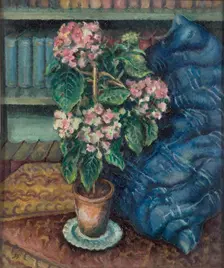 Hydrangeas, 1893-1932. Creator: Douglas Davidson