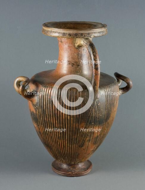 Hydria (Water Jar), 400-350 BCE. Creator: Unknown.