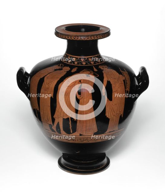 Hydria (Water Jar), 470-460 BCE. Creator: Leningrad Painter.