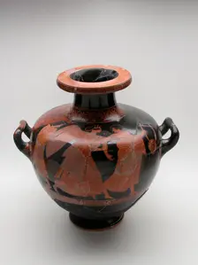 Hydria (Water Jar), 480-470 BCE. Creator: Orchard Painter