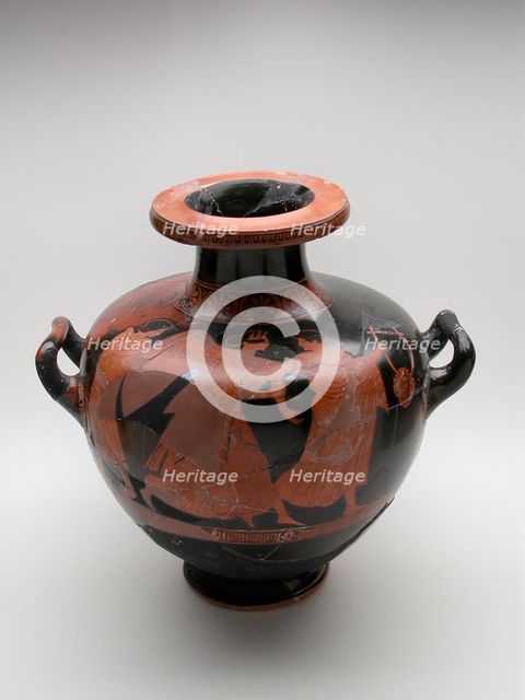 Hydria (Water Jar), 480-470 BCE. Creator: Orchard Painter.